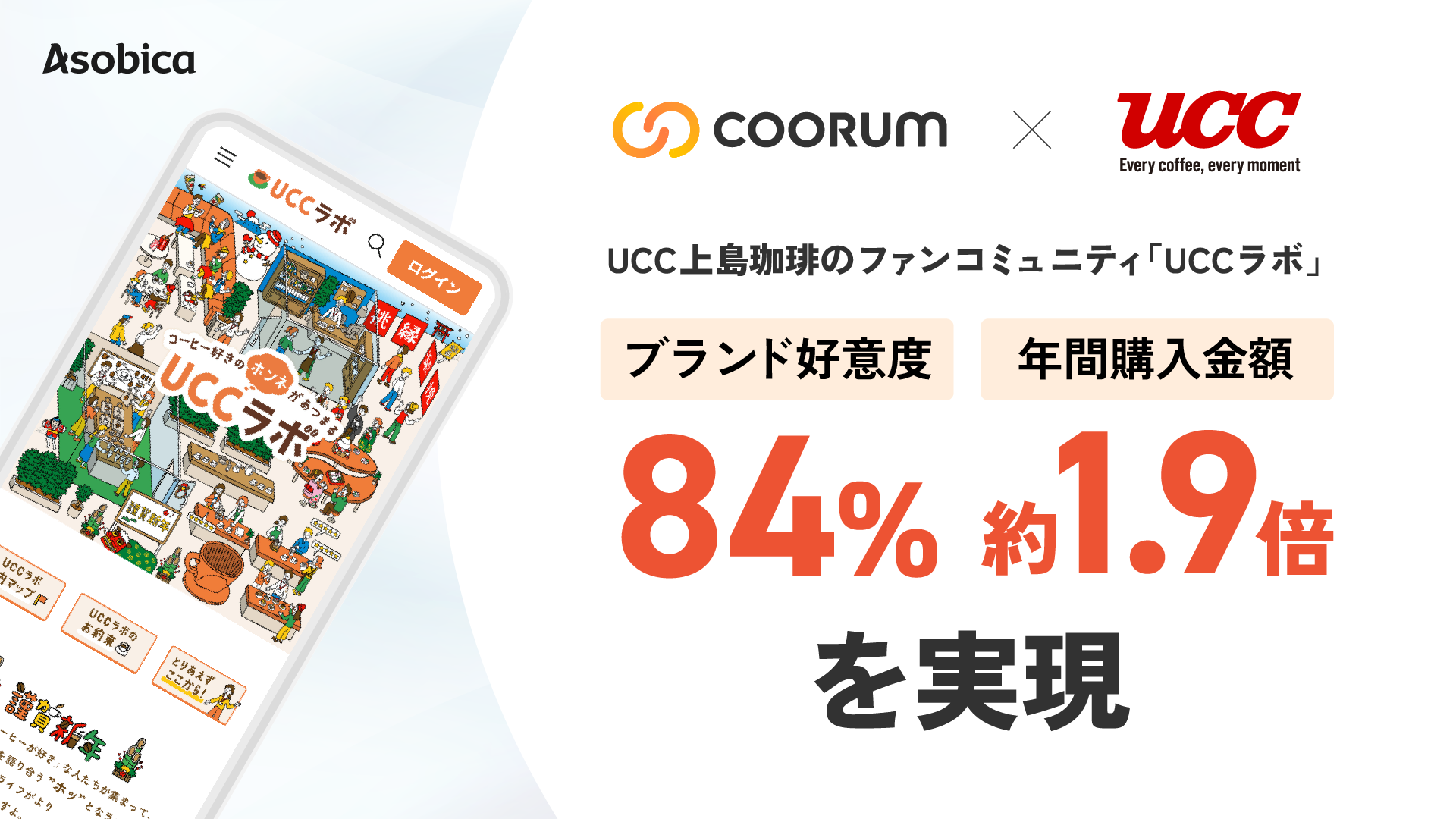 UCC上島珈琲、「coorum（コーラム）」を活用したファンコミュニティ