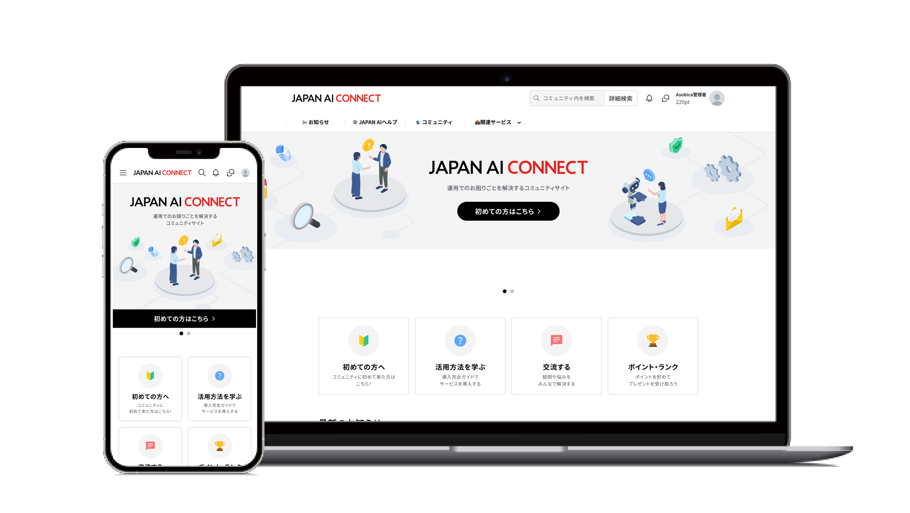 コミュニティサイトの画像